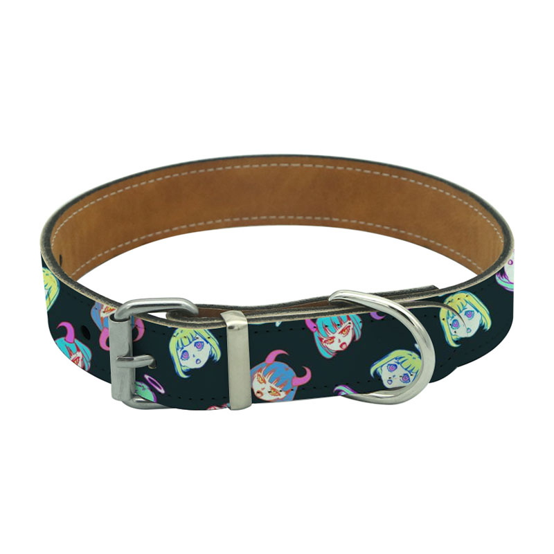 Sublimation Leatherette Dog Collar - M