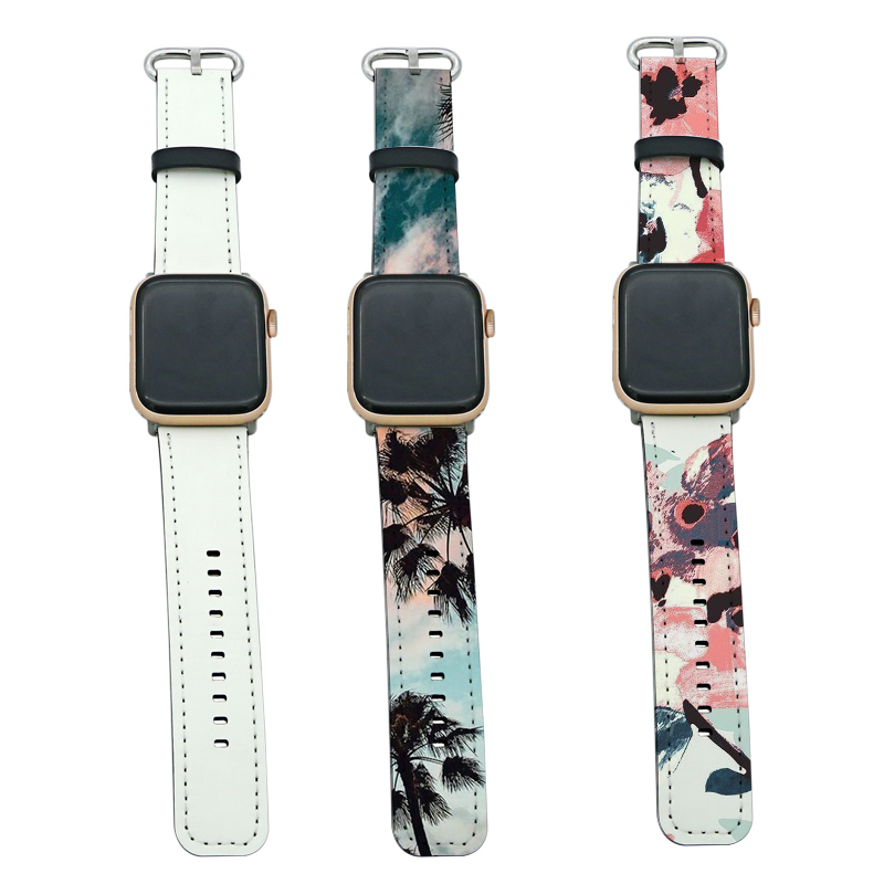 أساور Apple iWatch من جلد البولي يوريثان التسامي للسلسلة 4/5-40 مم