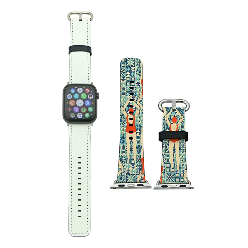 أساور Apple iWatch من جلد البولي يوريثان التسامي للسلسلة 4/5-40 مم