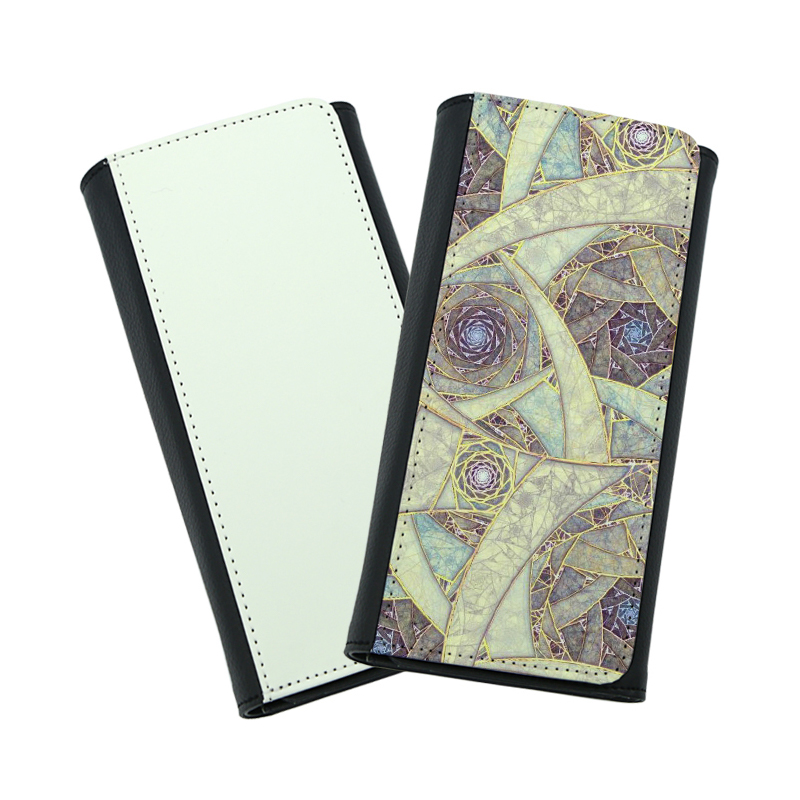 التسامي جلدية Trifold المحفظة